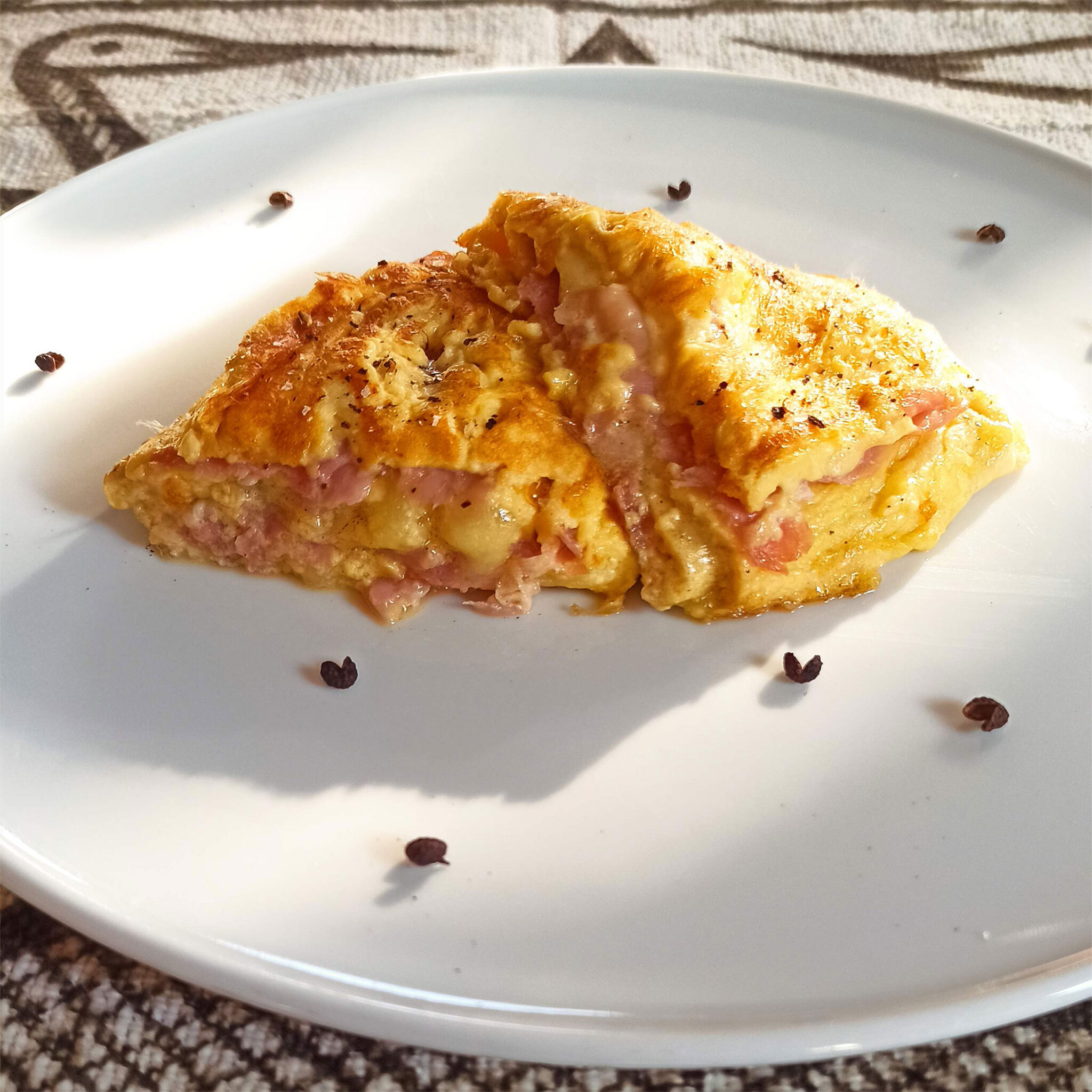 Omelette con carotine e zucchine