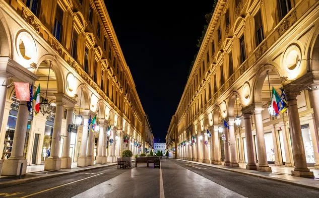 Portici di Torino